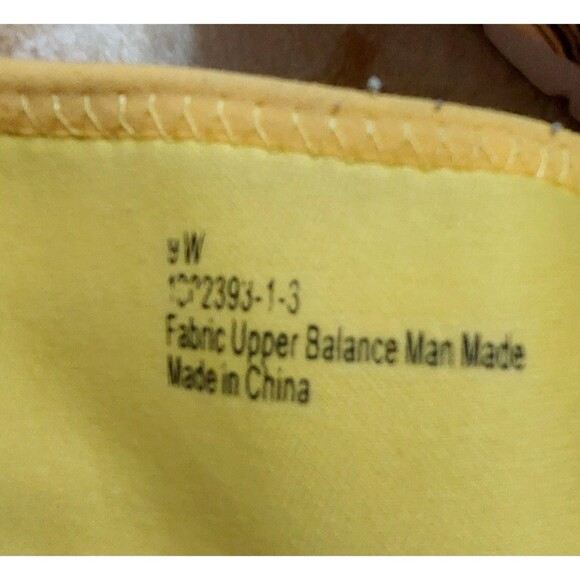 Vevo Active Mango Sandals Women's Slide size 9W,yellow, Comfort - Picture 4 of 11